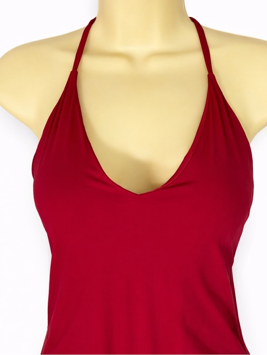 Lululemon Weave The Waves One Piece Swimsuit Red Strappy Back Small Sz 4-6? - Picture 4 of 12